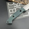 162 Bushcrafte Outdoor High Hardness Pocket Knife Sharp BM Knives Self Defense Tactical Hunting EDC Fixed Blade Knife G10 Handle 5