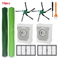 High-Performance Robot Vacuum Cleaner Accessory Kit with HEPA Filter, Brushes, and Dust Bag Replacement Parts (Set 1)