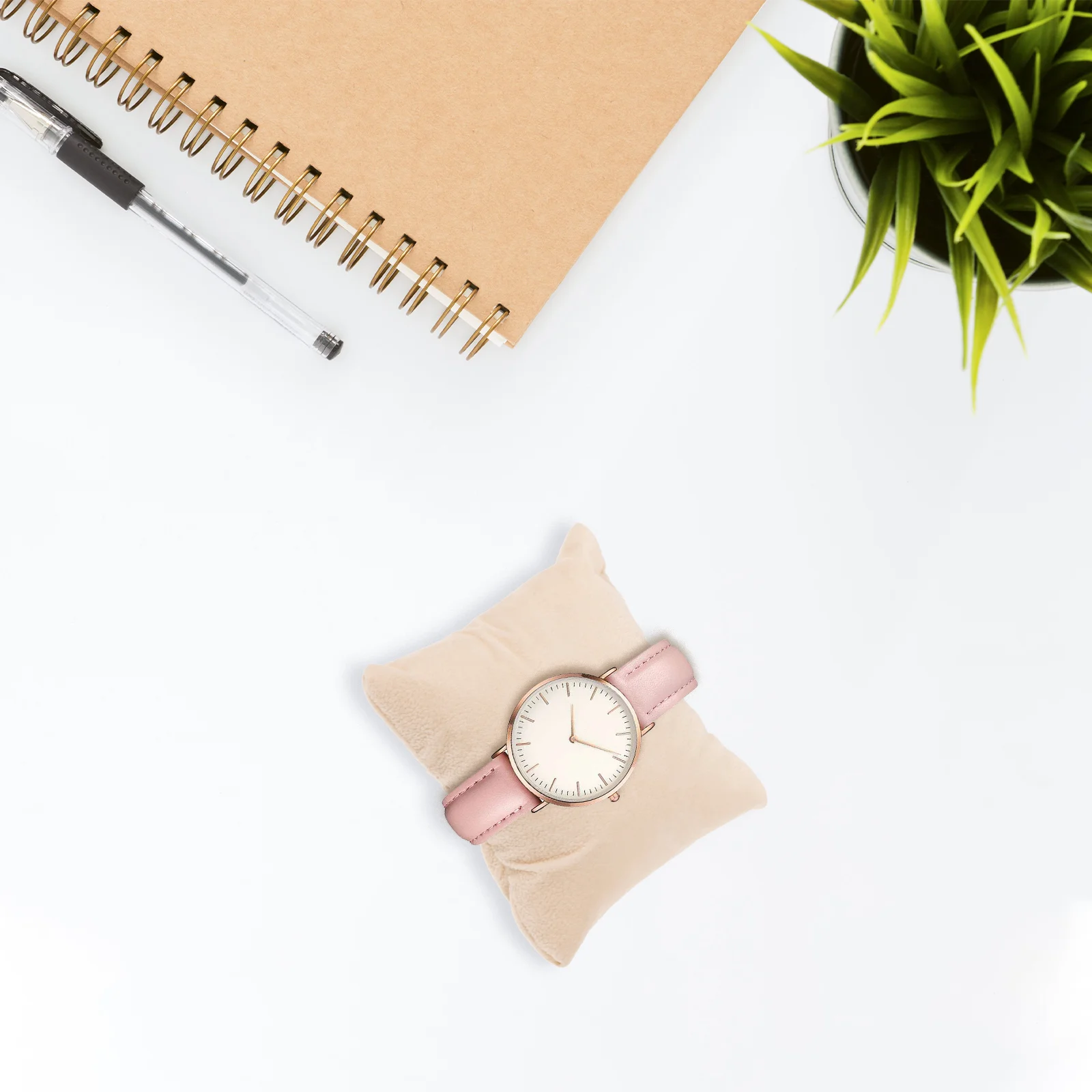 Velvet Watch Display Pillow Jewelry Bracelet Bangle Cushion Wristwatch Holder Show Counter Organizer 10pcs watch display stand