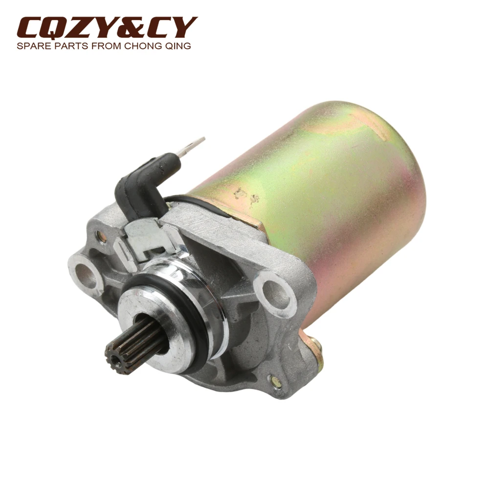 Scooter 11 Teeth Electric Starter Motor for Derbi 50 Atlantis Boulevard Gp1 Open Race Eu2 50cc 82530R 2-Stroke