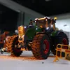 1/16 LESU 1050 RC Tractor Truck 4X4 RTR Metal Chassis Painted Assembled Model with Light Sound Differential Lock Cabin Servo Toy 2