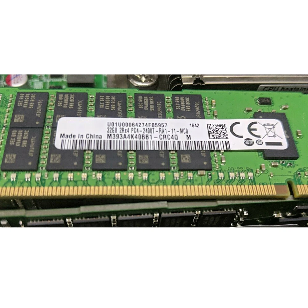 1 Pcs CX400M4 RX4770M4 RX2530 RX2520M4 32G 32GB 2400 REG 2RX4 DDR4 For SK Hynix Memory RAM 4 1 Pcs CX400M4 RX4770M4 RX2530 RX2520M4 32G 32GB 2400 REG 2RX4 DDR4 For SK Hynix Memory RAM - Image 2