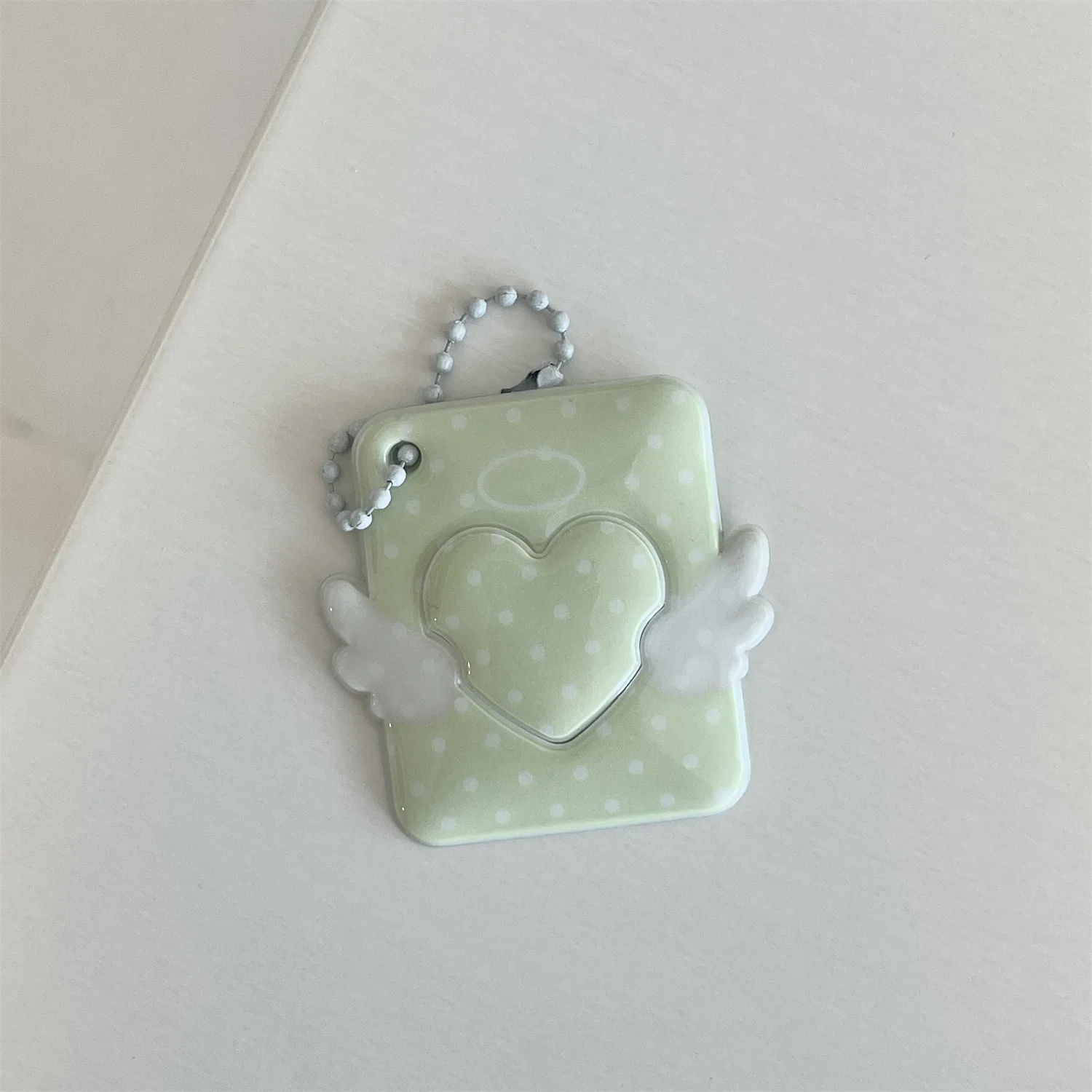 INS Koreanischer Stil Fotokartenhalter Niedlicher 1-Zoll-Ausweisfoto-Aufbewahrungs- und Präsentationsanhänger Schlüsselanhänger Ornamente Geschenk für Star-Chasing-Mädchen – Detail 16