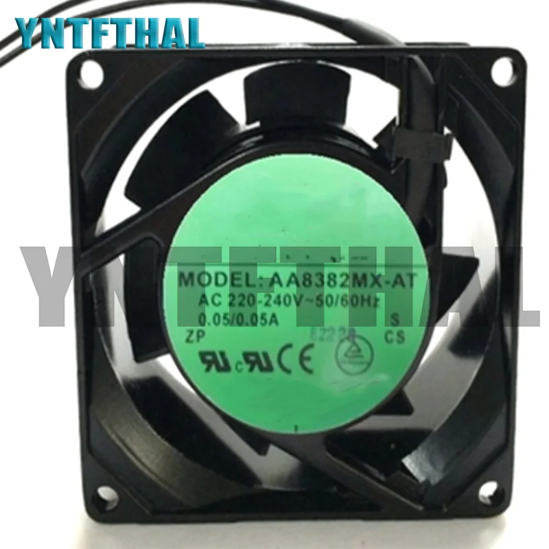 

Original AA8382MX-AT AC220-240V 50/60Hz 0.05A Two Wires Cooling Fan