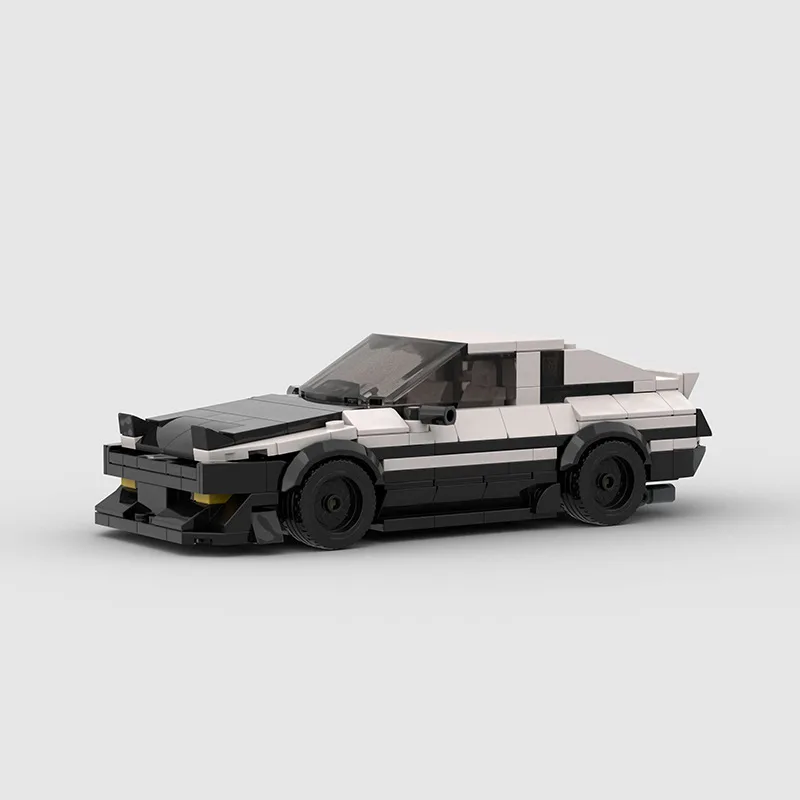 

Конструктор MOC AE86 для мальчиков и девочек, скоростные чемпионы, гоночные автомобили, набор кирпичей, детская игрушка, подарок
