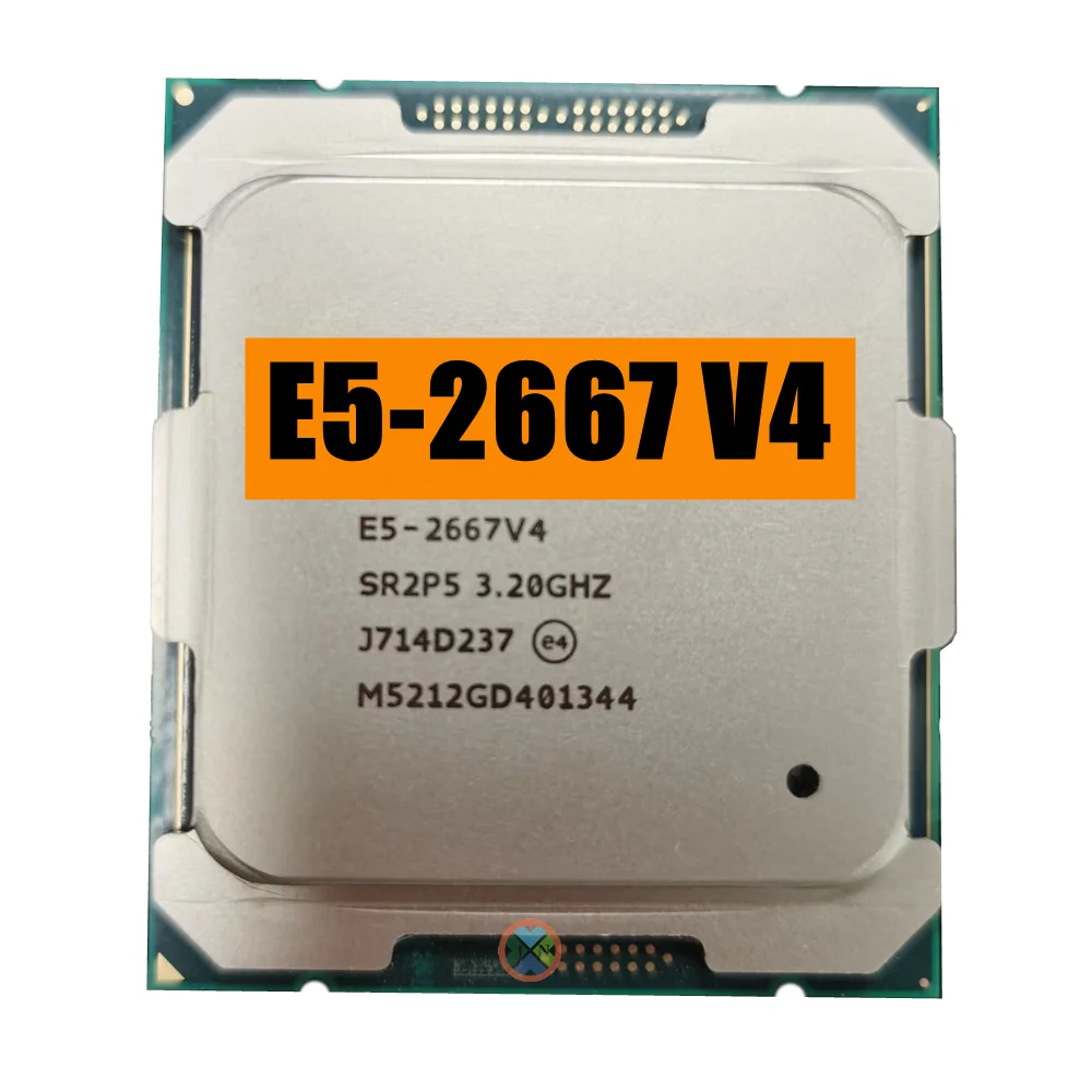 Processador Usado Xeon e5 2667 v4 E52667v4 320 Ghz 8-core 25m Ddr4 2400mhz Fclga20113 135w