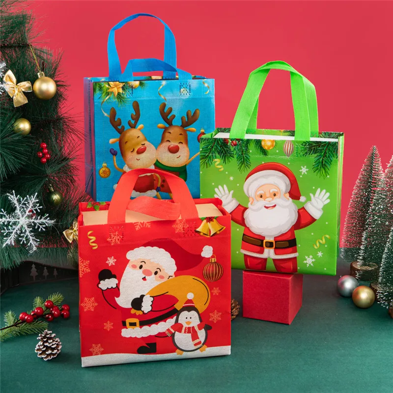 LBSISI Life-Bolsa de regalo de Navidad para niños, embalaje de - Main Image