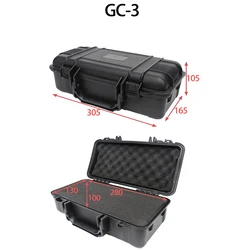 Durable Waterproof Outdoor Equipment Case - Shock-Proof Protective Tool Carrier - As shown (03)