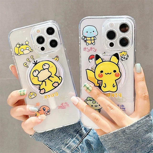 ポケモン　iPhone13／14 ケース　(マグネット) ポケモン iPhone13／14 ケース (マグネット) ポケモン ピカチュウ