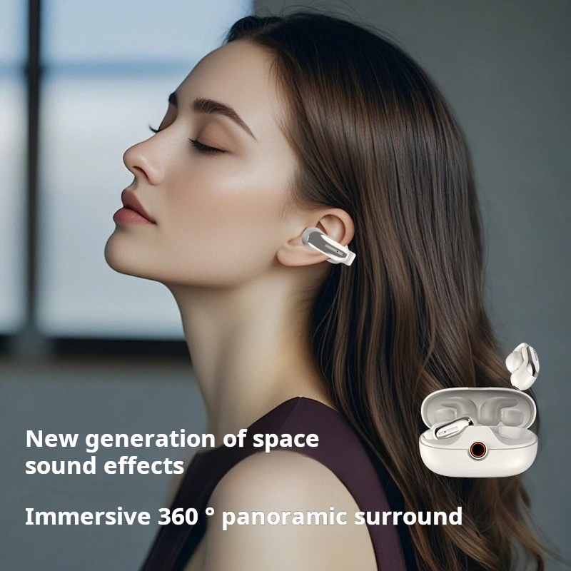 SONY DX-09 TWS Wireless Headphones open-ear Bluetooth Earphones Waterproof Sports Earbuds Earring Ear Hook With Mic Headset 3