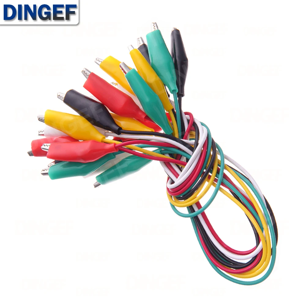 1PCS DIY Electric Multimeter Test Leads Alligator Banana Plug USB DC Plug Universal Cable With Crocodile Clips