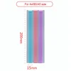 Fromthenon A4 A5 B5 Notebooks Cover Silicone Elastic Band Color Rubber Bands Bandage for Planner Scrapbooking Business Card Book 4