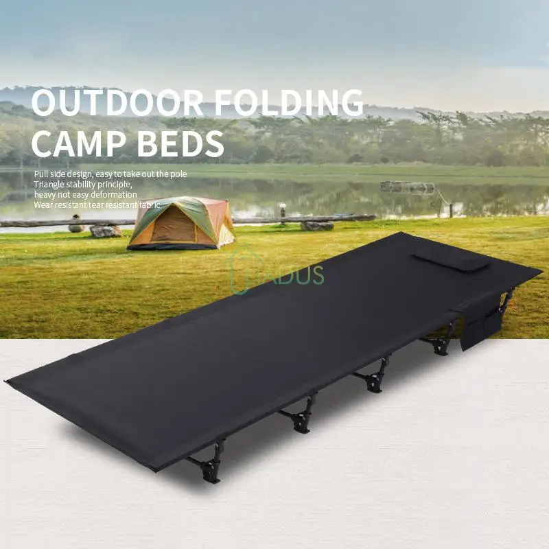 

Ultralight Folding Camping Cot Bed Portable Compact for Outdoor Travel Base Camp Hiking Mountaineering Single Person Outdoortent