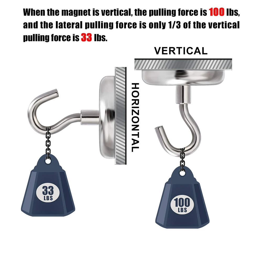 S7558d5deacaa4edb83938cb389c8ed22O Super Strong Fridge Magnets Neodymium Magnets N52 Heavy Duty Magnetic Hook D10-75mm for Home Improvement Kitchen Accessories