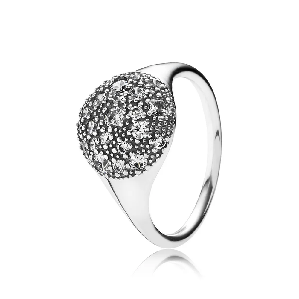 

Женское кольцо «Космические звезды», из серебра 925 пробы