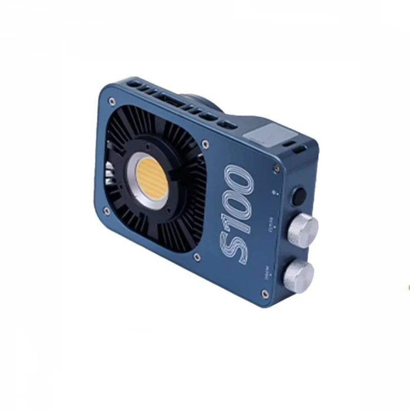 Zsyb S100 100w Photographic Camera Light Dual Color Fill Light Outdoor Mini Cri96 Dimmable Portable Handheld New