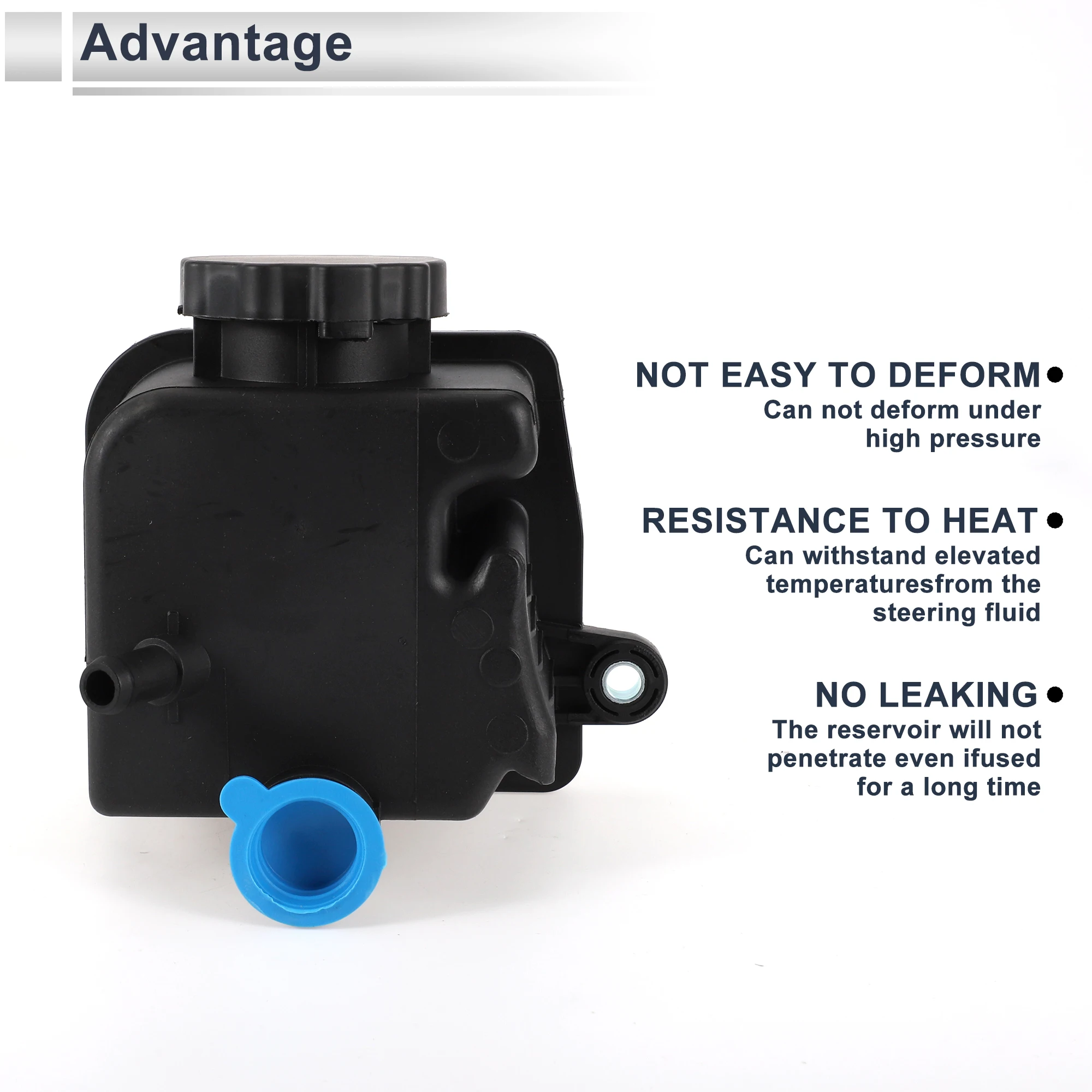 UXCELL Power Steering Reservoir for Chrysler Crossfire 2004 2005 2006 2007 2008 No.5098142AA