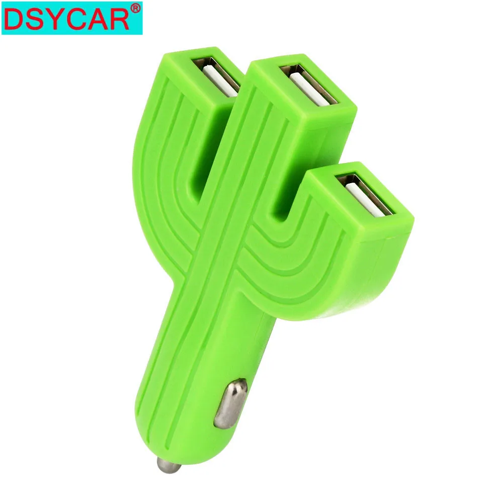 DSYCAR 1 шт. автомобильное USB Зарядное устройство быстрой зарядки автомобиля