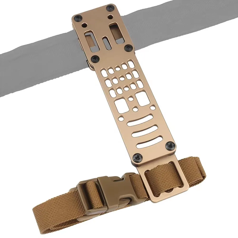 Enhanced Metal Modular Holster Adapter with Tactical Quick Release System