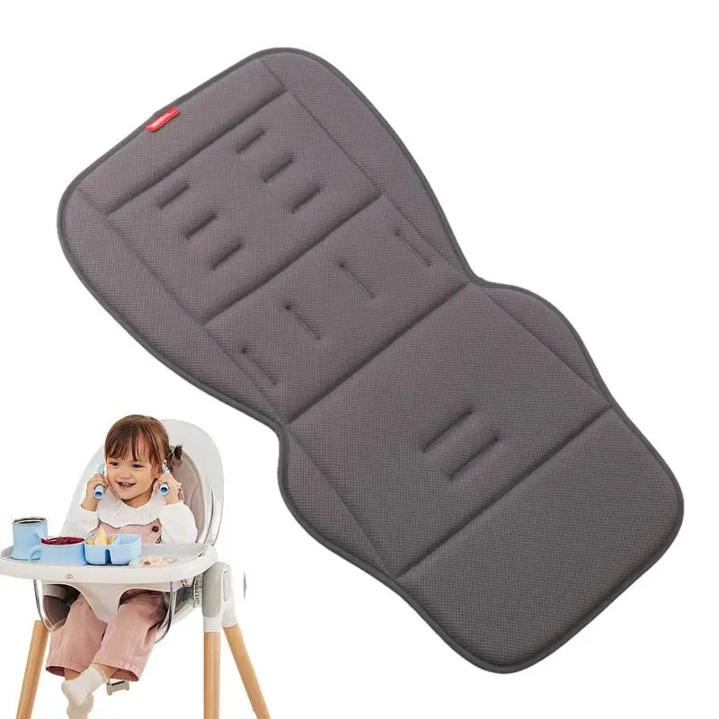 

Baby Stroller Seat Liners Ergonomic Head And Body Support Seat Liners Comfortable Adjustable Newborn Car Seat Insert Kids
