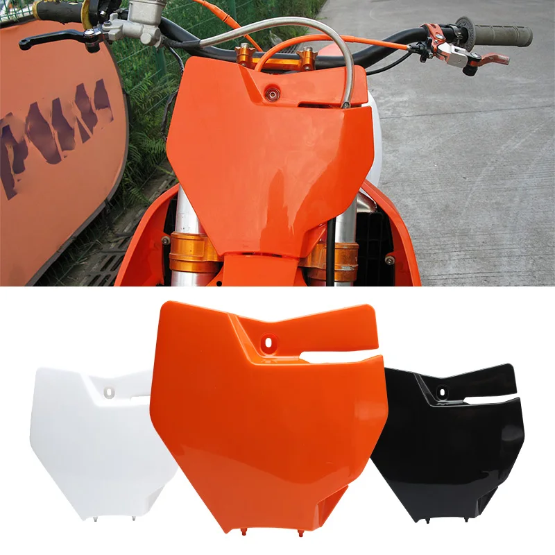 Protezione per Faro per Moto per Motocross Enduro Dirt Bike per 125 150 250 350 450 SX XC-F SX-F Moto Numero di Targa Anteriore Copertura in Plastica 2016-2017 Fari Anteriori per Moto