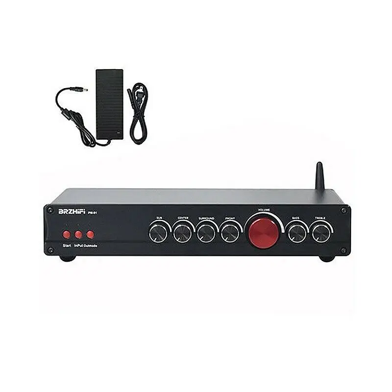 

5,1 канальный усилитель сабвуфера для домашнего кинотеатра Bluetooth 5,0 350W PM-01 Black