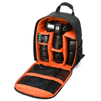 Zaino per fotocamera da esterno Borsa per video DSLR digitale Borsa per fotocamera impermeabile multifunzionale Custodia per obiettivo per Nikon/per Canon