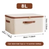 Thicken Clothes Organizer Pants Sweater Storage Cabinets Drawers Organizer Jeans Storage Box Wardrobe Clothes Storage Organizers 6