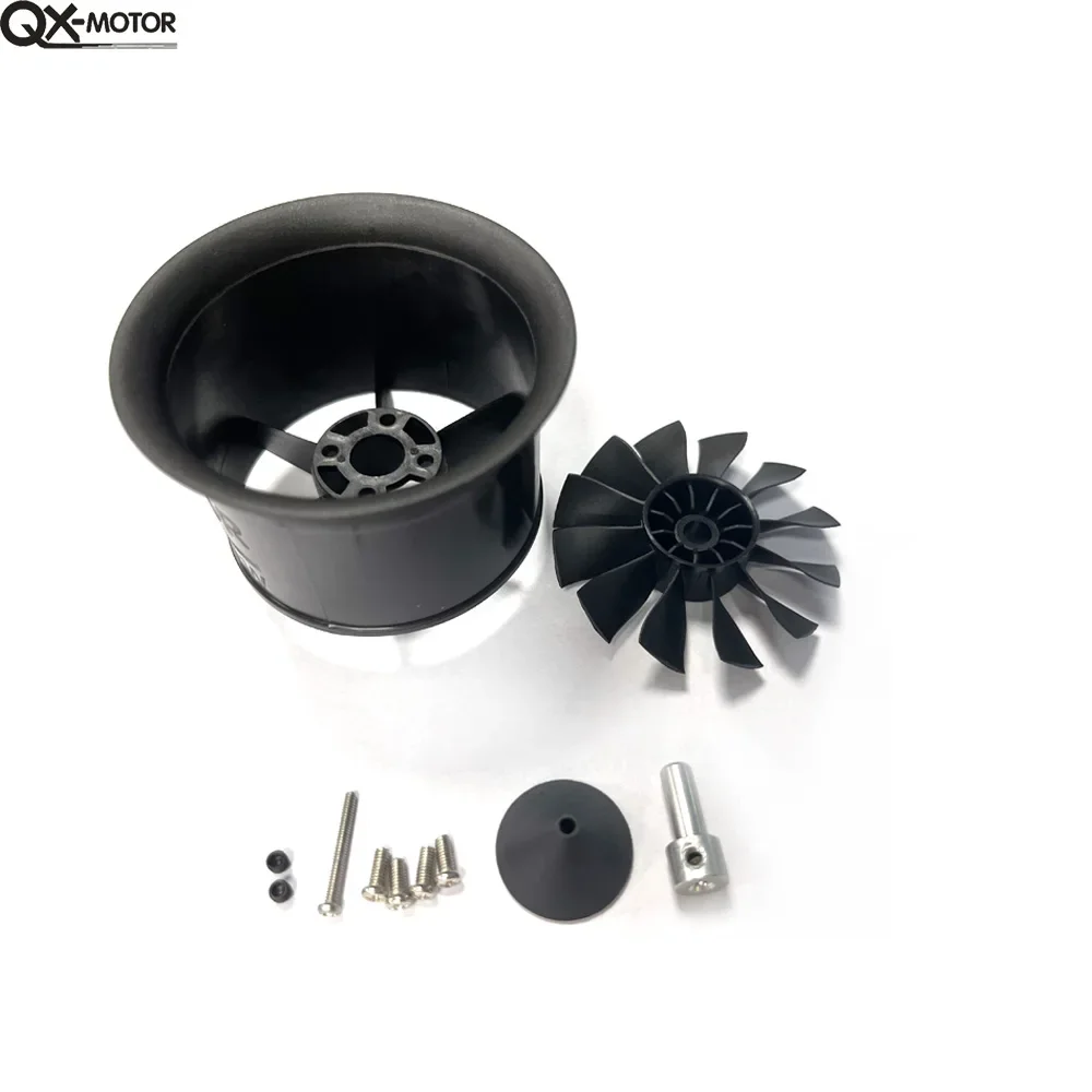 QX-Motor 12 pales ventilateur canalisé 50mm EDF CW/CCW pour avions RC