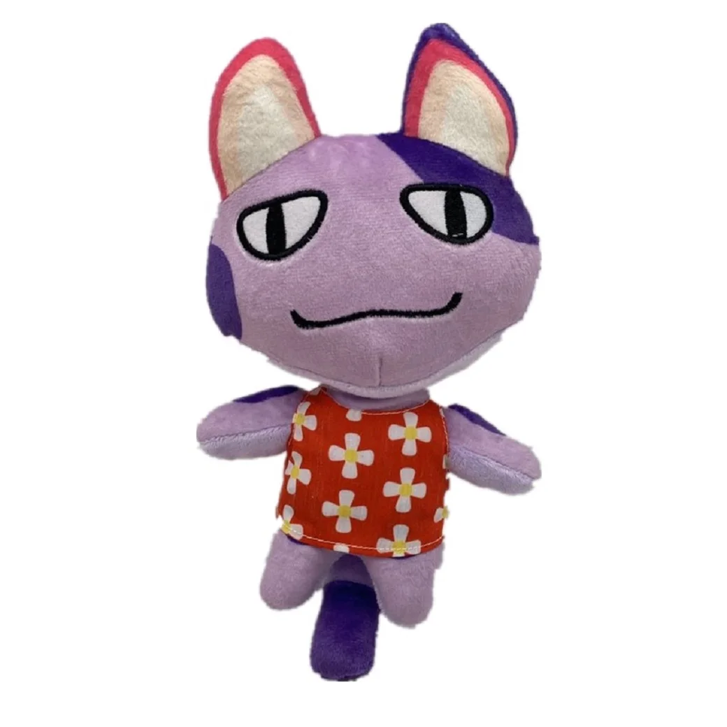 thumbnail image 1 of Juguetes de peluche de 20 cm de Animal Crossing, lindos juguetes de peluche de Celeste Stitches KK Tom Judy Isabelle, muñeco de peluche suave, regalo para niños, 1 of 5