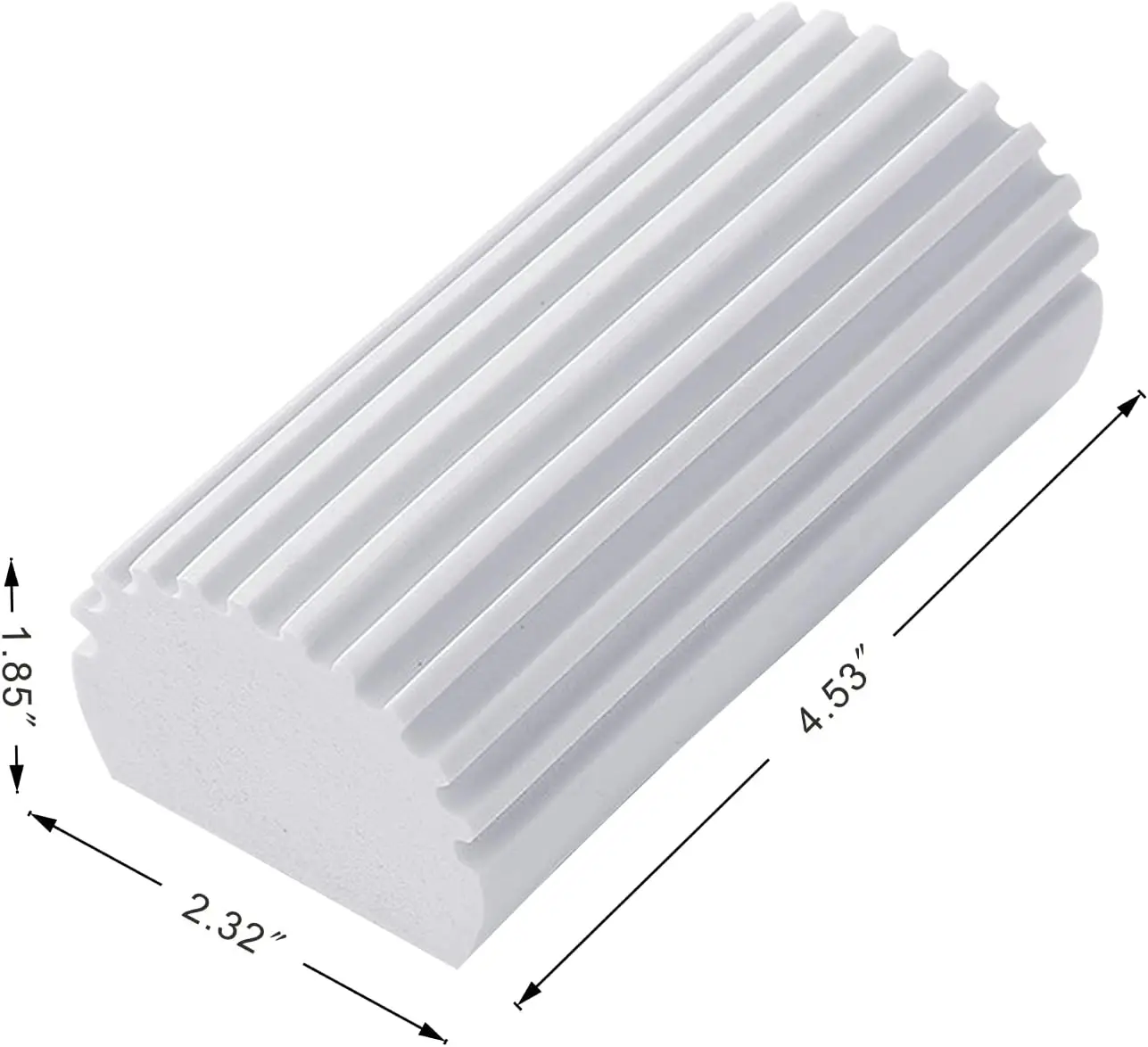 Cleaning Sponge 1/2/3Pcs Damp Clean Duster Sponge for Auto and Home PVA Magical Dust Cleaning for Blinds Glass Railings Mirrors