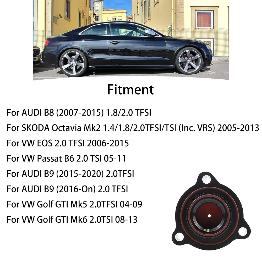 T9451 Aluminium Car BOV Adapter VTA DV+ Diverter Valve Suits Various Fit For Audi Volkswagen 2.0T TFSI For SKODA
