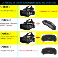 G04E Virtual Reality VR Glasses Stereo Google Cardboard BOX VR Headset Helmet Watch 3D Video&Game for Cellphone,Support Gamepad - Image 3