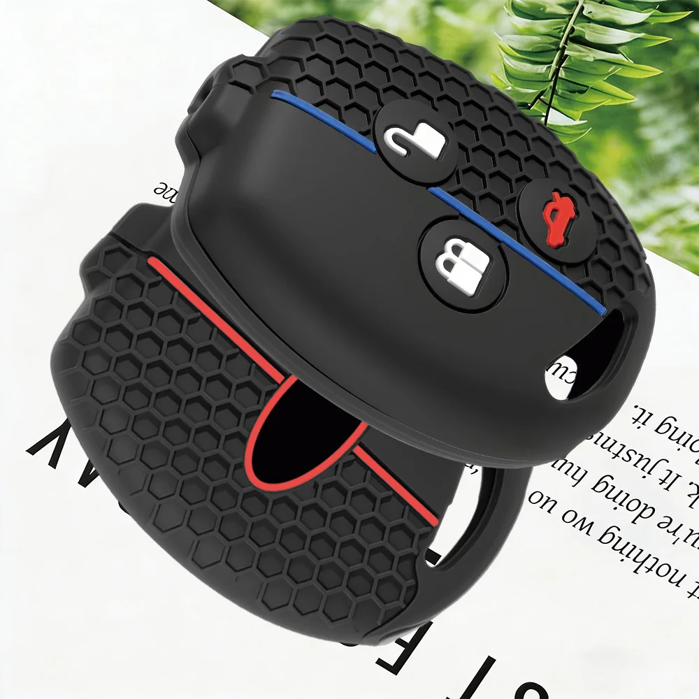 Deluxe Soft Silicone Car Key Cover - Sleek Protective Shell