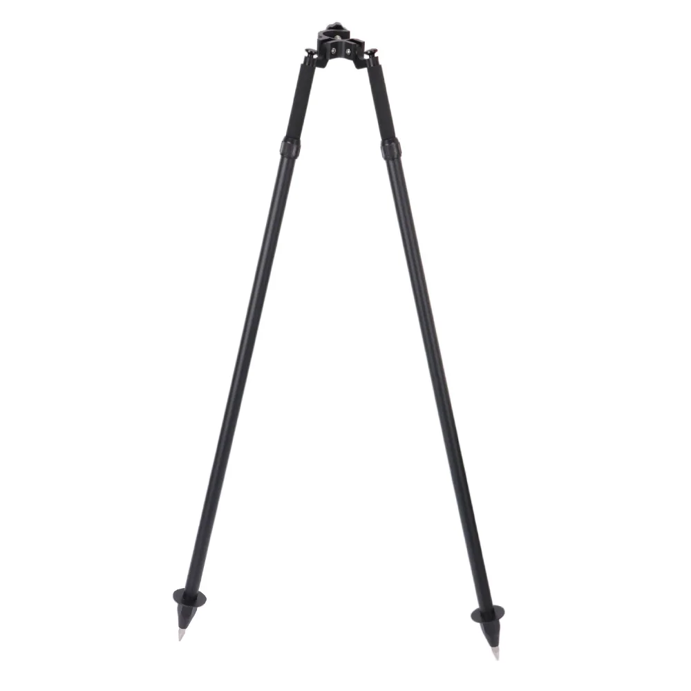 Factory DZ22A Black Aluminum Bipod With Thumb Release Clamp For Prism Pole GPS P