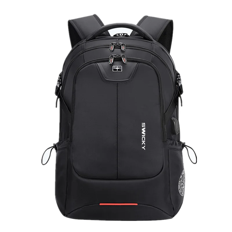 SWICKY multifunction large capacity male bag fashion travel usb