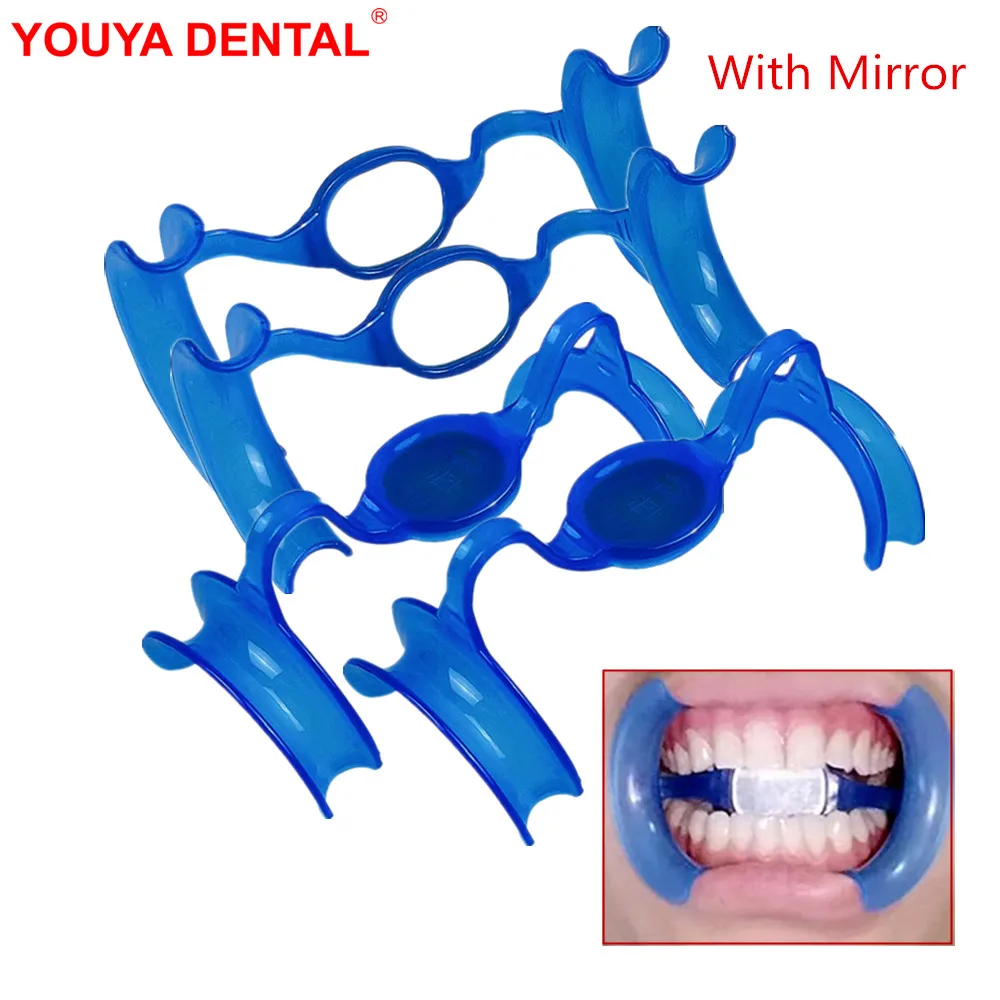 10pcsDentalLipRetractorTeethWhiteningMouthOpenerMType
