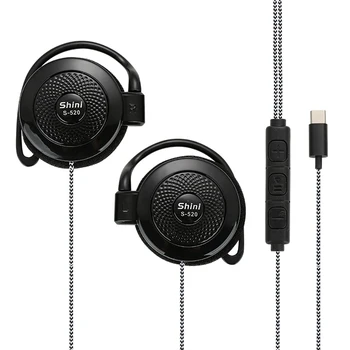 Für Shini S-520 3,5mm Stereo MP4 Ohr haken Spiel Sport Freizeit Handy Universal Ohr haken Headsets Draht Sport Kopfhörer — изображение 3
