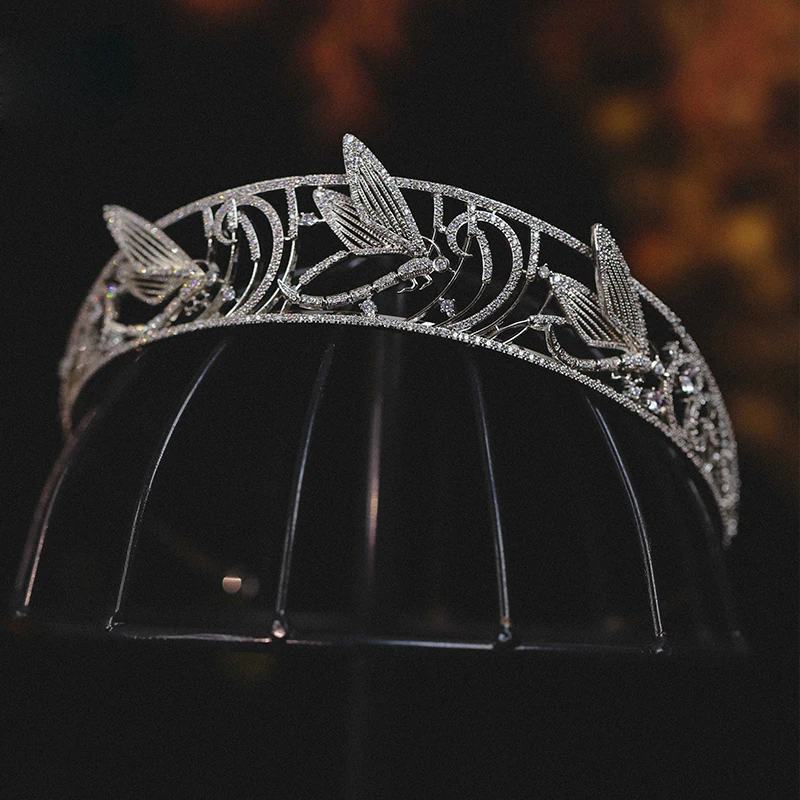 

Винтажный жемчуг принцесса циркон невесты короны тиары головные уборы кристалл свадебные ободки свадебные аксессуары для волос