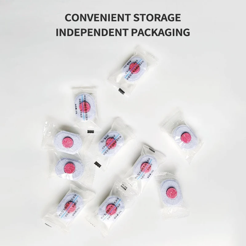 Dishwasher cleaner 50pcs dishwashing cleaning effervescent tablet block enhance red core detergent dishwasher tablets washing helper kitchen