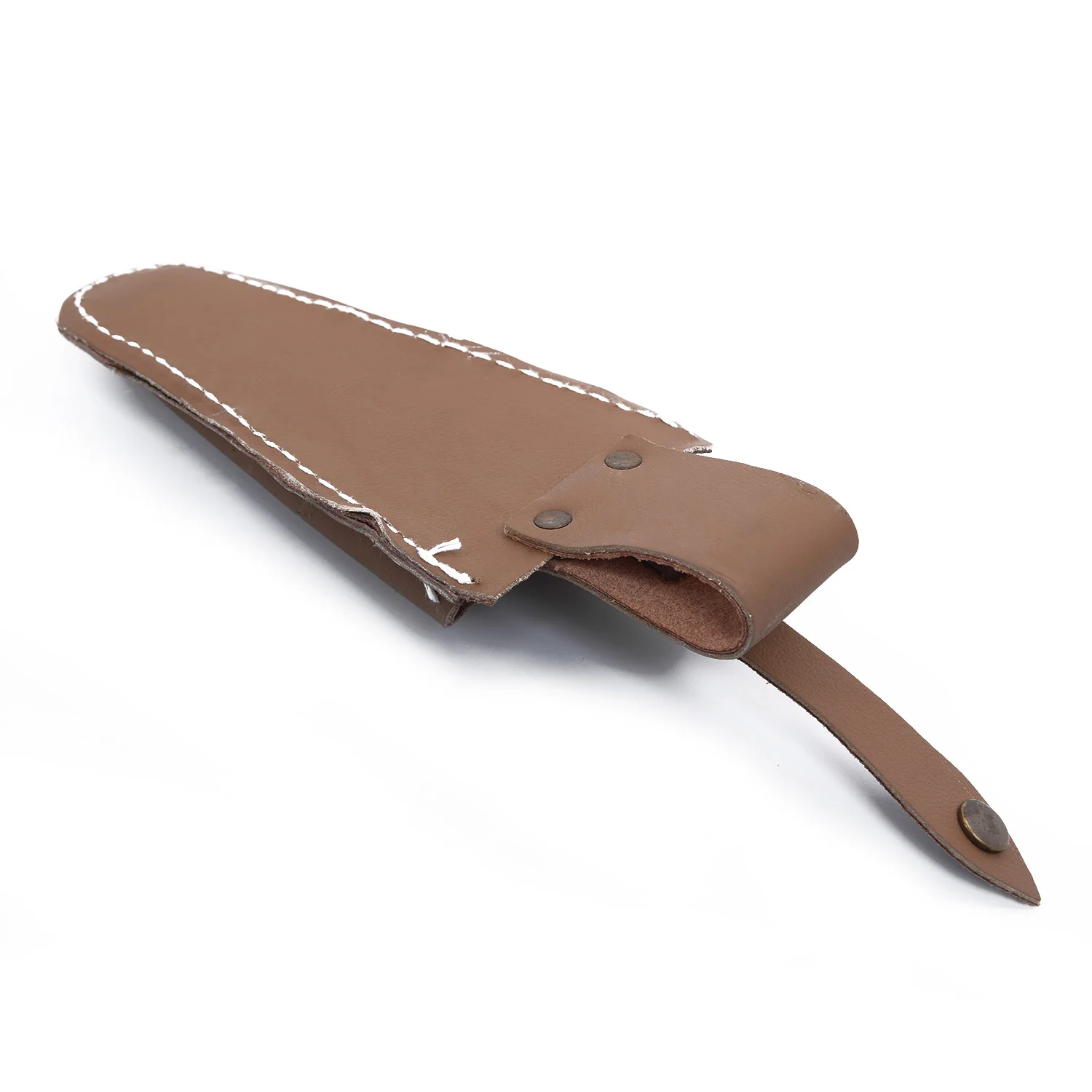 

Pouch Case Leather Material Storage Useful Tool Bag Portable Light Precision Durable Tool Bag Leather Light-Brown
