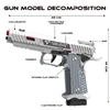 2024.Shell Ejection 2011 Pistol  Empty Hanging 1911 Continuous Soft Bullet Launcher Toy Gun (Quick Disassembly) 4