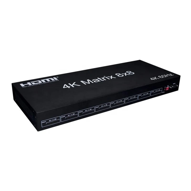 

4K HDMI 8X8 Matrix Support 4k/60Hz and RS232