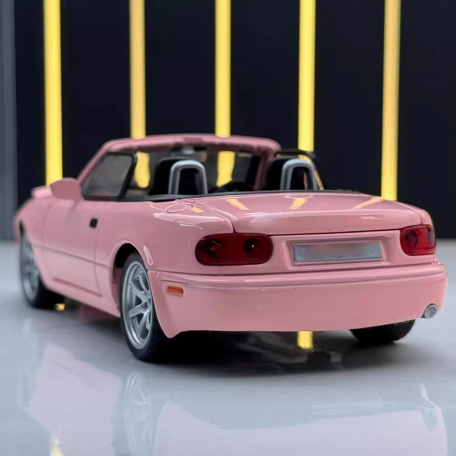 1:32 Mazda MX5 MX-5 RX7 Supercar Metal Alloy Diecast Toy Car Model Collectibles Birthday Gift Sound & Light Children Toy Hobbies 6