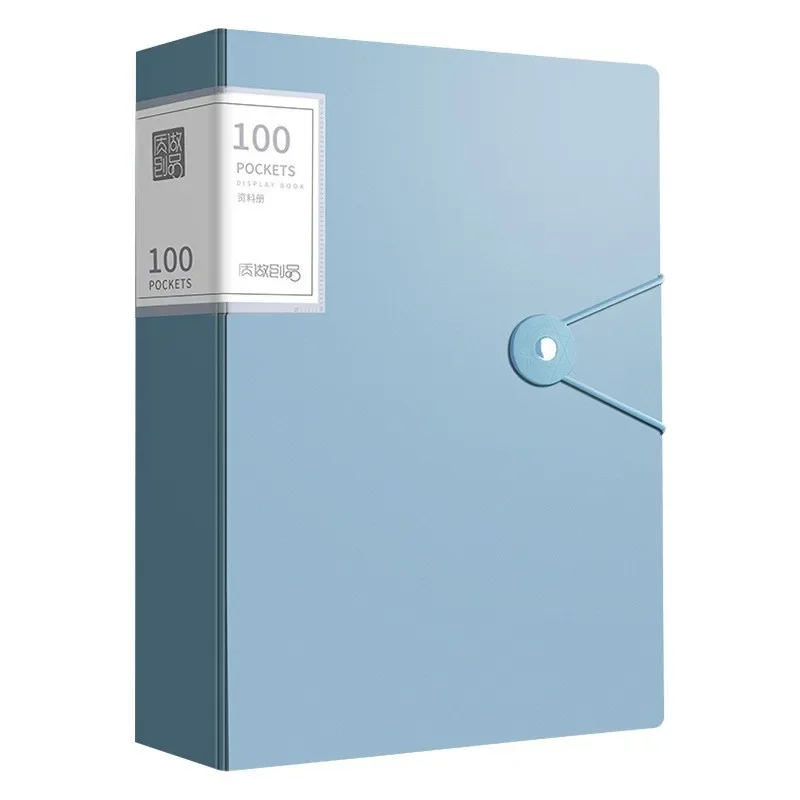 A4 100 Pockets Document Presentation Folder
