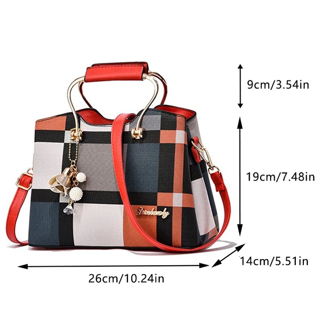 Vintage Pattern Stylish Shoulder Bag, Fashionable Handbag With Adjustable  Strap For Work - AliExpress