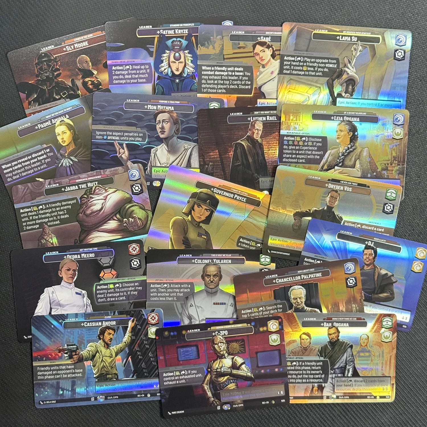 Premium TCG Card: Secrets of Power Foil Collection