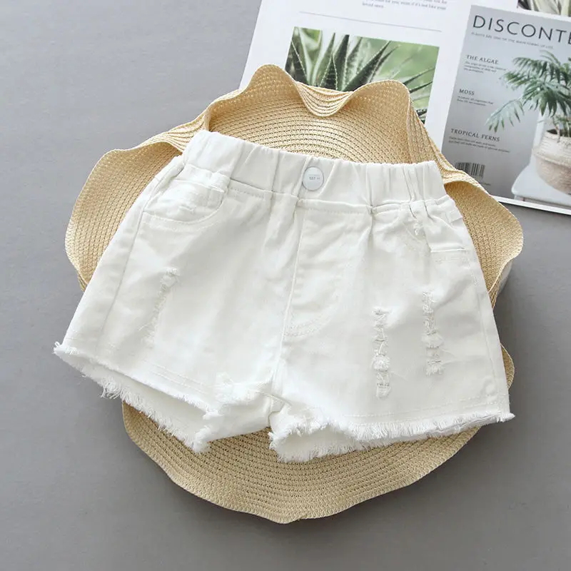 Children Summer Girls Denim Shorts 8 10 12 14 Y