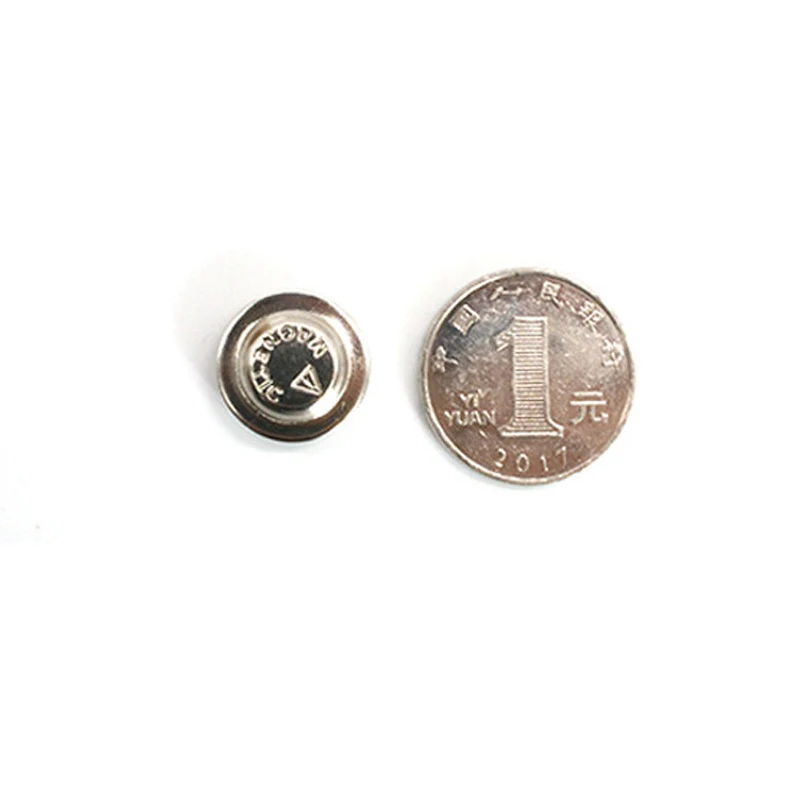 Round Magnets 60 Pcs Round Name Badge Magnets D17mm D20mm Magnetic Name Badge Holders Adhesive Tag Holders ID Magnet Tags