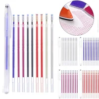 10Pcs/Set Heat Erasable Magic Marker Pen Temperature Disappearing Fabric Fabric Pens Line Marking DIY Craft Sewing Accessories 2
